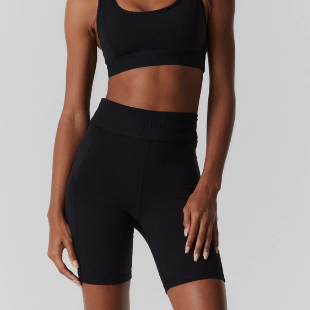 NWOT Kith Lana Biker Short in Black Size Small
